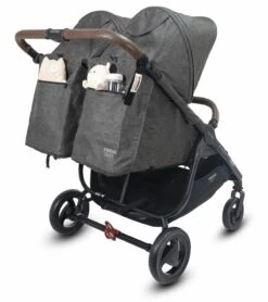Valco Snap Duo Trend Side By Side Double Stroller - Charcoal -Stroller Promotion Store valco snap duo trend side by side double stroller charcoal 30