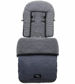 Valco Universal Snug Footmuff - Denim