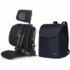 WAYB Pico Forward Facing Travel Car Seat + Deluxe Travel Bag Bundle - Jet